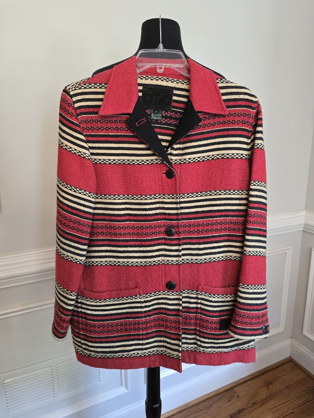 Vintage Lauren Ralph Lauren Safari Outfitters Women's Barn Coat Jacket Size S